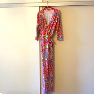 Lilly Wrap Maxi dress M